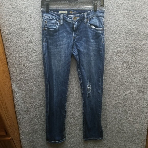 Kut From The Kloth Women's 2 Catherine Blue Boyfriend Jeans 28.75" 29" 8.25" - Picture 1 of 11